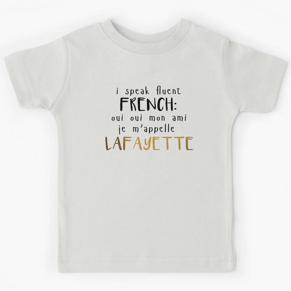 Fluent French Kids T-Shirt 100