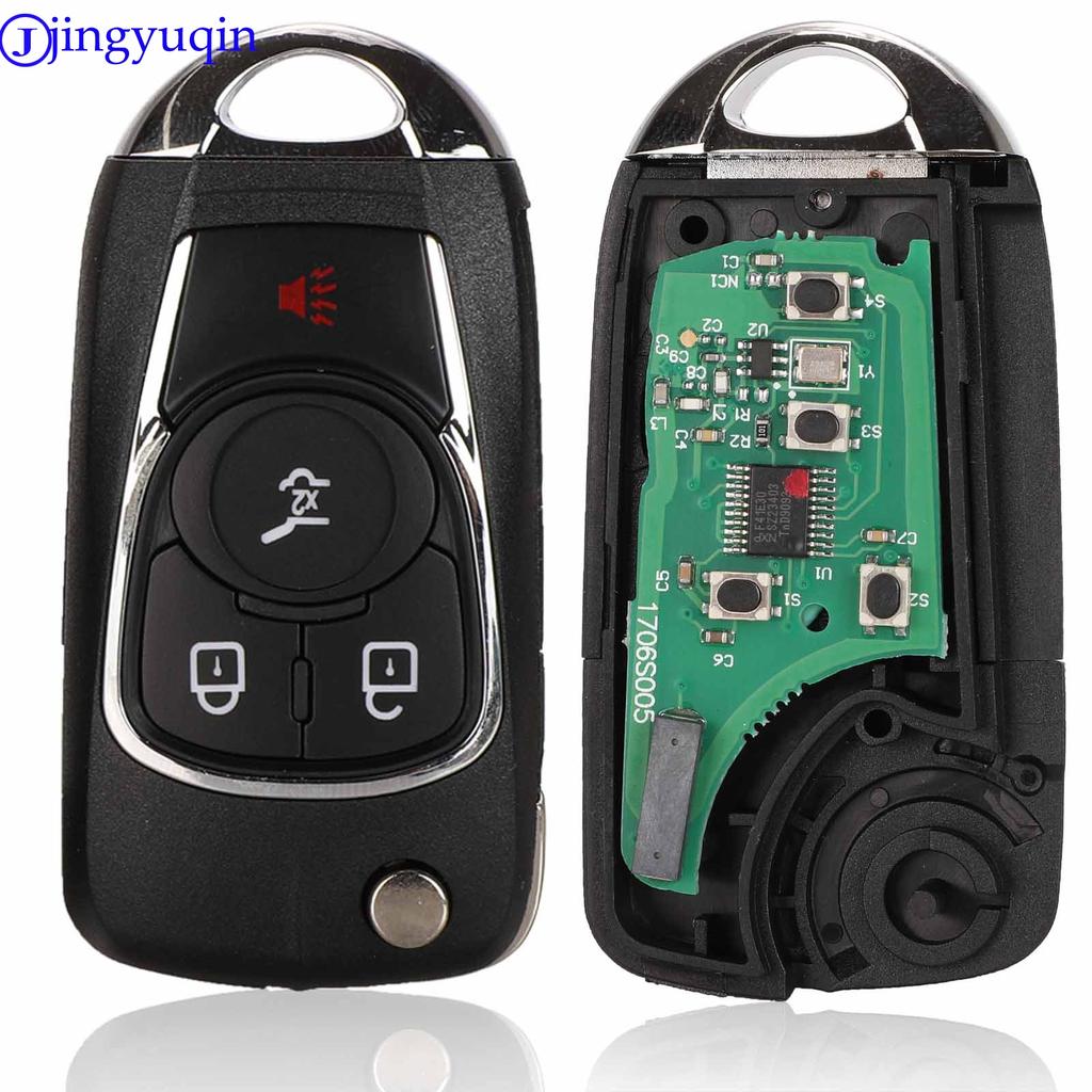 Jingyuqin 315/433mhz Upravený obal kľúča od auta Pre Chevrolet Cruze Pre Buick Pre VAUXHALL OPEL Insignia Astra J Zafira C 2