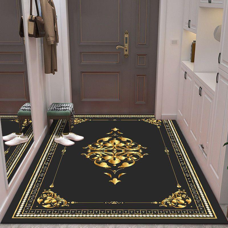 European Style Entrance Door Mat Bedroom Door Anti Slip and Absorbent Bathroom Floor Mat Bathroom Door Mat
