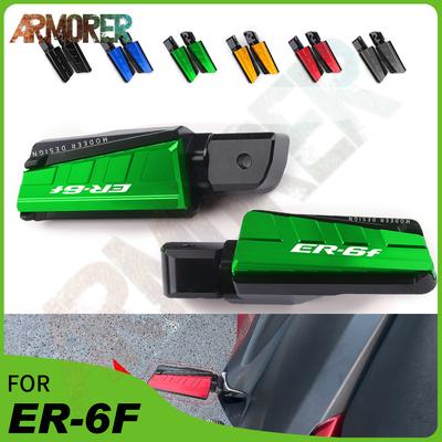 Motorcycle Accessories For KAWASAKI ER6n ER6f ER 6n 6f ER-6n ER-6f 2006-2022 Rear Passenger Foot Peg