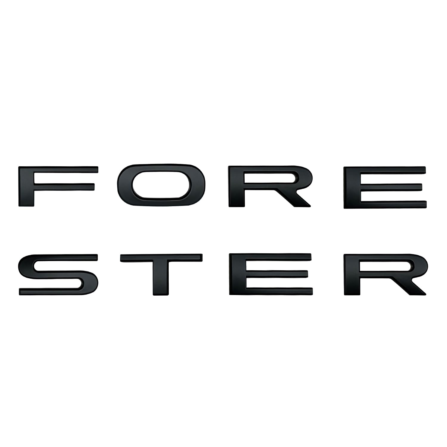 

MEKOMEKO Новая 3D Металлическая Гибридная Наклейка Эмблема Значок Логотип FORESTER Эмблема АБС Пластик чёрный