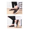 Men Old Beijing Cloth Shoes, High-top Thick Fleece Lined Casual Cotton-padded Shoes, Warm Comfortable Versatile Winter Shoes for Middle-aged & Elderly