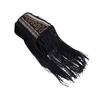 Elegant Tassels Epaulettes Punk Beaded Studded Epaulets Shoulder Badge for Formal and Casual Outfit Garment Accessory
