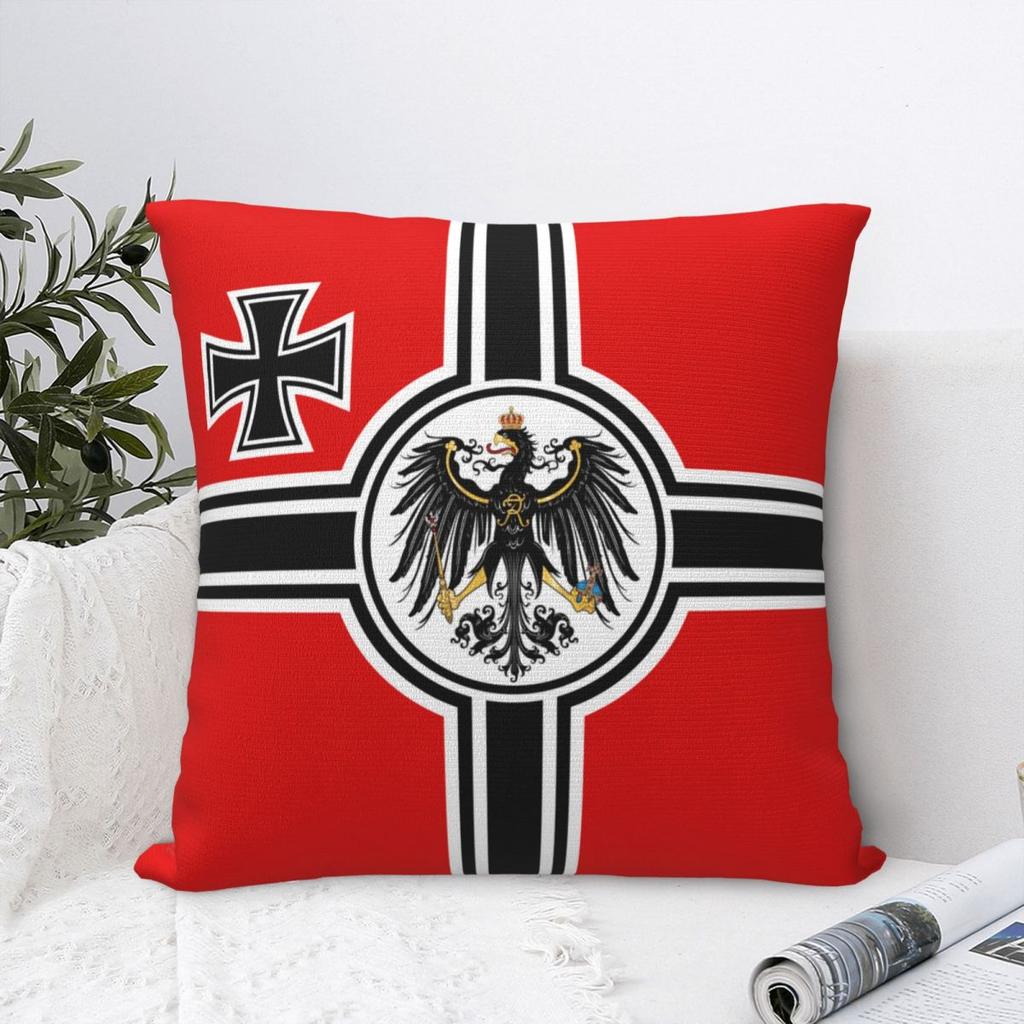 German DK Reich Empire Of Flag Pillowcases Polyester Living Room Germany Proud Cushion Case Funny Decorative Pillowcase 40*40