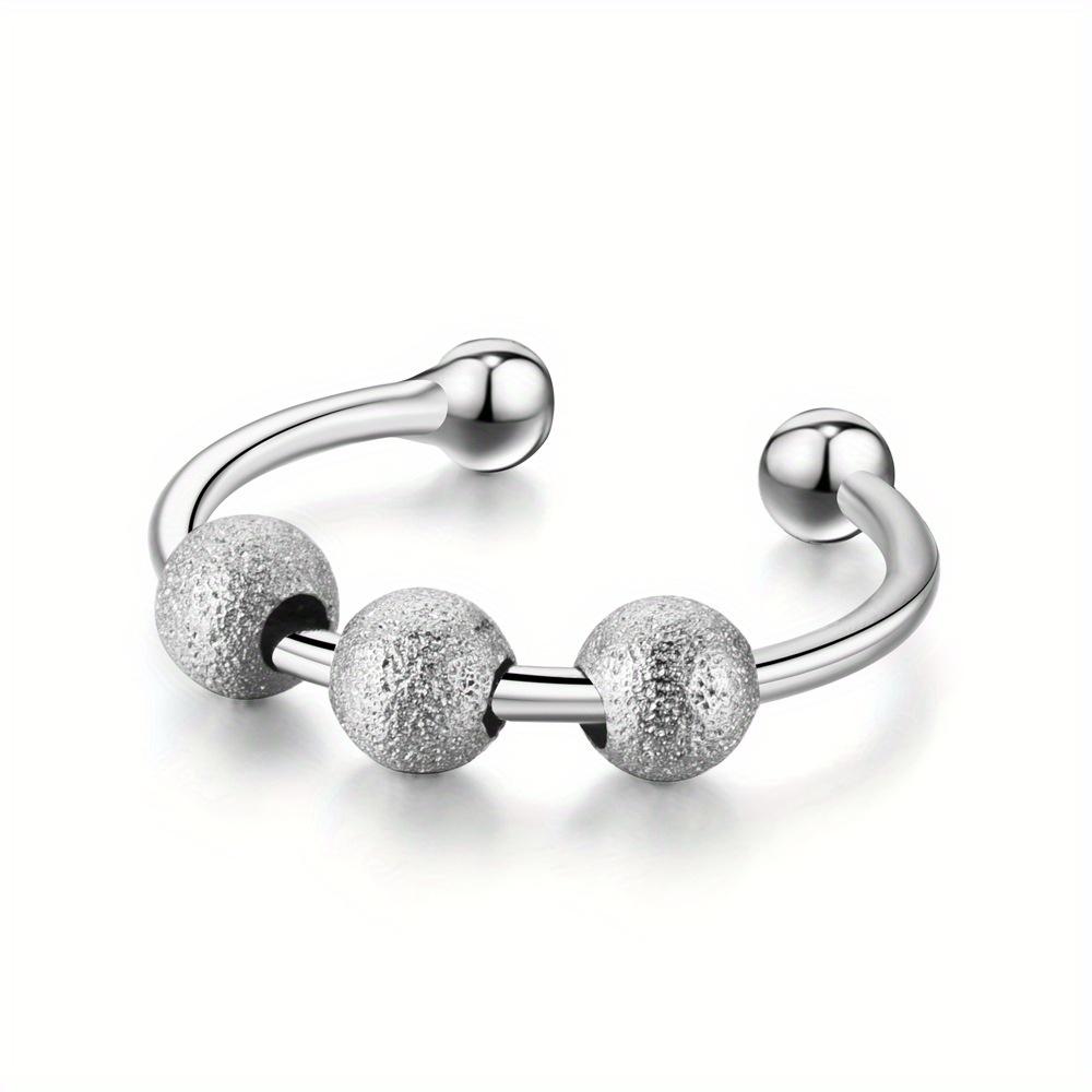 1 Stück Stilvoller, Drehbarer, Dekompressions-, Angstresistenter Aktivitätsring aus Titanstahl