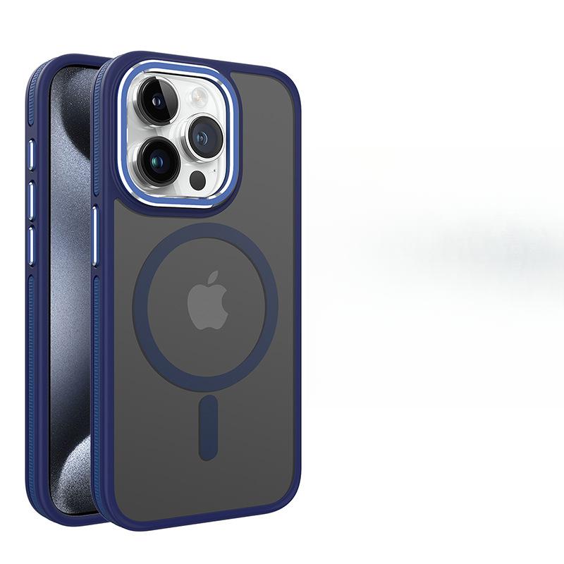 Suitable for Apple 15promax Phone Case, Magnetic Attraction, Colorful, IPhone14 Full Package, 13 Anti-drop, 12 Simple, 11 Anti-slip