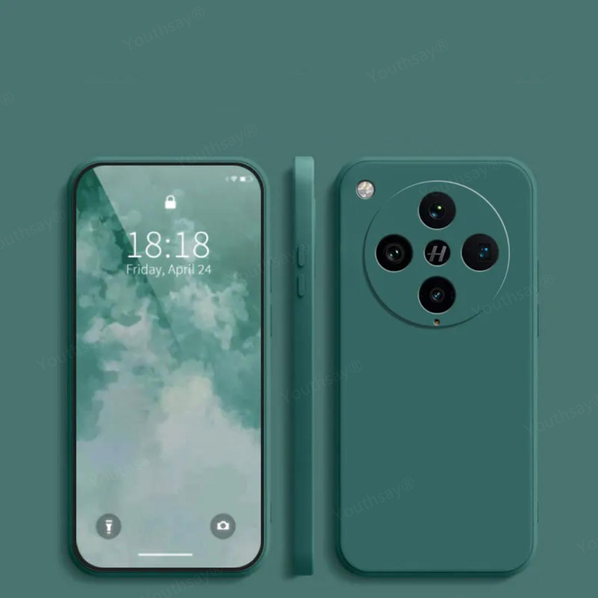 

Для OPPO Find X8 Pro Жидкий силиконовый чехол OPPO Find X8 Pro Чехол Funda Coque Мягкий защитный чехол для камеры TPU OPPO Find X8 Pro For Find X8