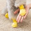 4pcs/set Waterproof Pet Dog Shoes Anti-slip Rain Boots Footwear for Small Cats Dogs Puppy Dog Pet Booties Pet Paw Accessories