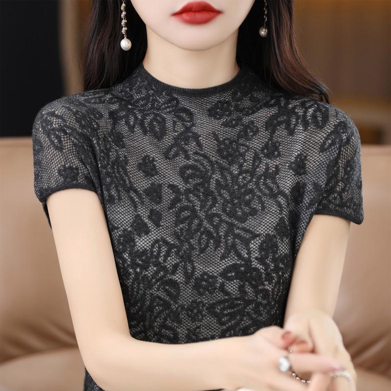 

Майки женские летние 2025 без рукавов с круглым вырезом белые черные трикотажные майки женские топы JJ276 One Size чёрный