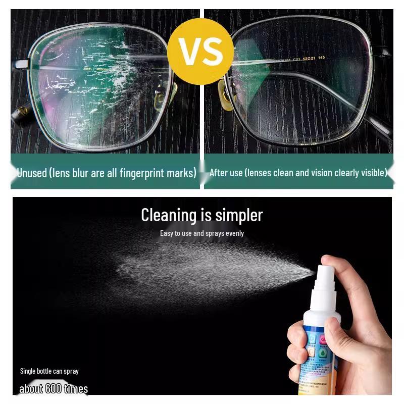 Newcomer Special: Eyeglass & Screen Cleaning Solution - 5 Bottles