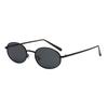 Metal Oval Retro Unisex Sunglasses Fashion Street Vin