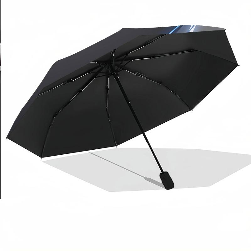 Wigan Warriors Print Auto 8?Ribs Folding Umbrella Wind Resistant Lightweight Automatic Umbrella For Daily Travel