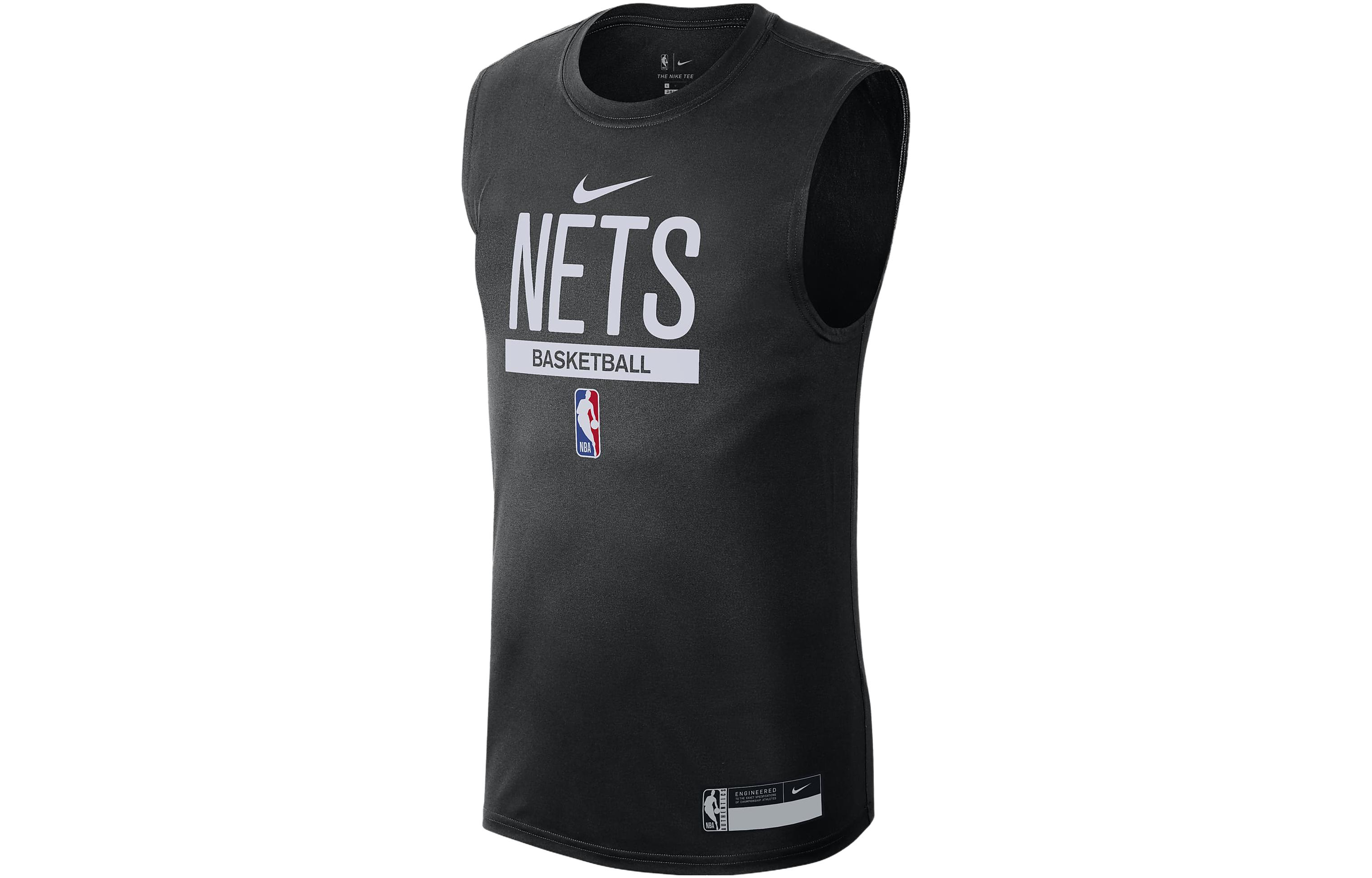 Nike Nba Brooklyn Nets Basketball Dri Fit Sleeveless Top DR6753-010 S
