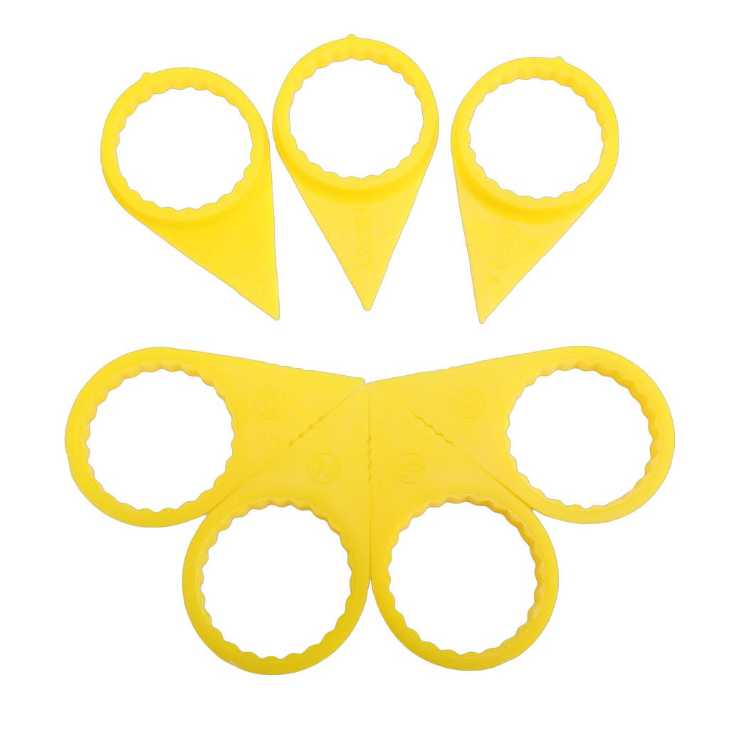 20PCS Loose Wheel Lug Nut Indicators High Visibility Yellow 33MM Wheel Lug Nut Visual Warning Arrows for Trucks