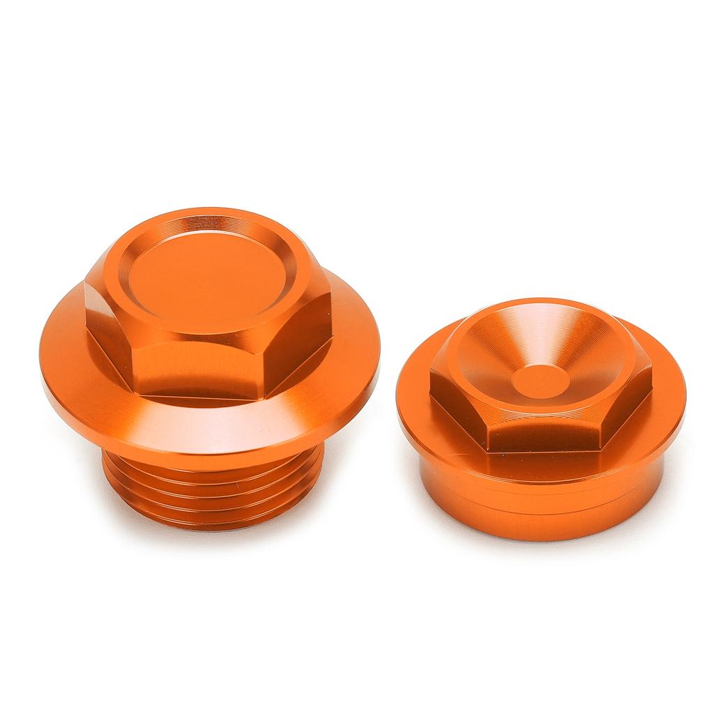 2pcs Motorcycle Front Wheel Axle Nut M20x1.5 Aluminum Replacement for 250‑450 SXF 2015