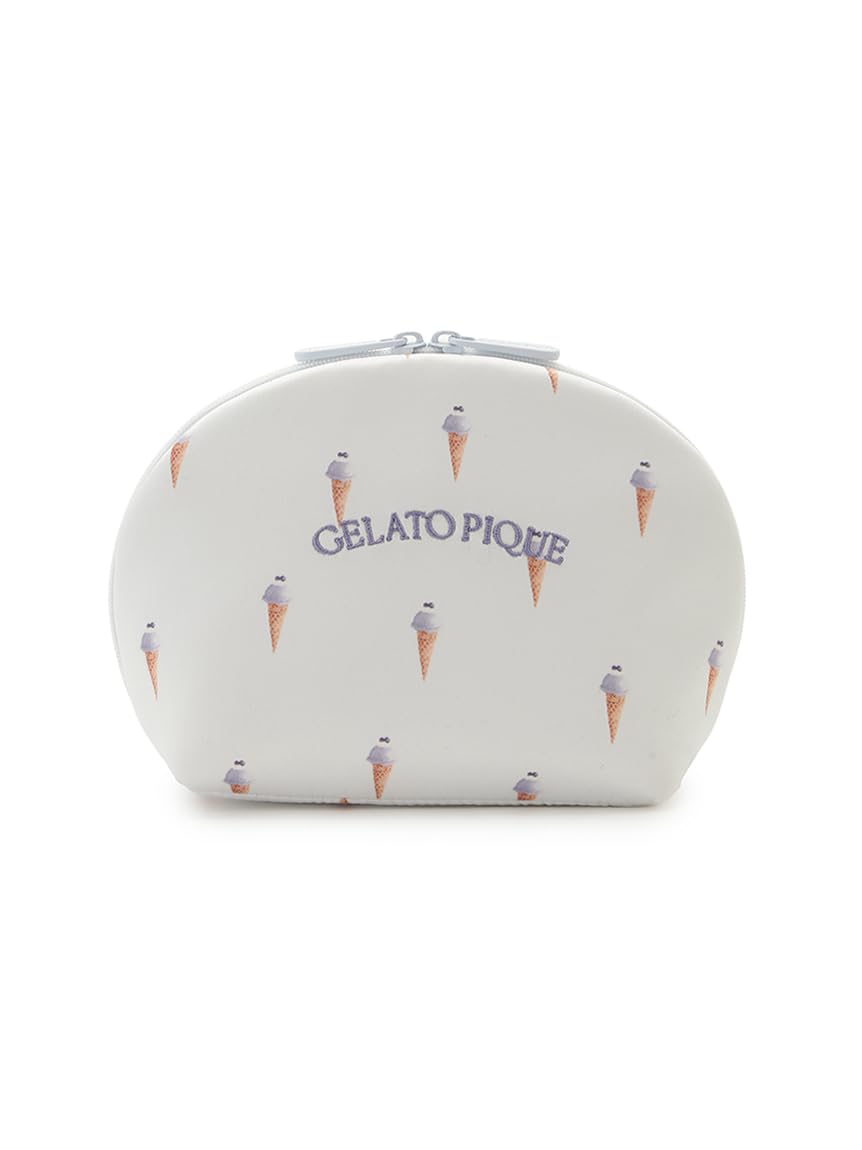 Sorbet Pattern Pouch PWGB262632 BLU F [Gelato Pique] Women s