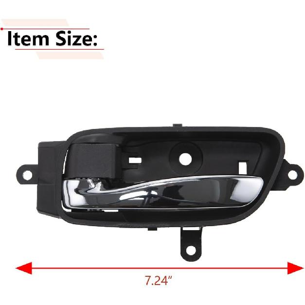 RLB-HILON Left Driver Side Interior Door Handle Compatible With Nissan Altima Pathfinder 2013-2017, For Titan Murano 15-17, For Titan XD 2016 2017,