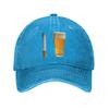 Funny Beer Cigarette Casual Baseball Cap Hunting Camping Trucker Hat Summer Sunscreen Unisex Unisex Trendy Snapback Cap