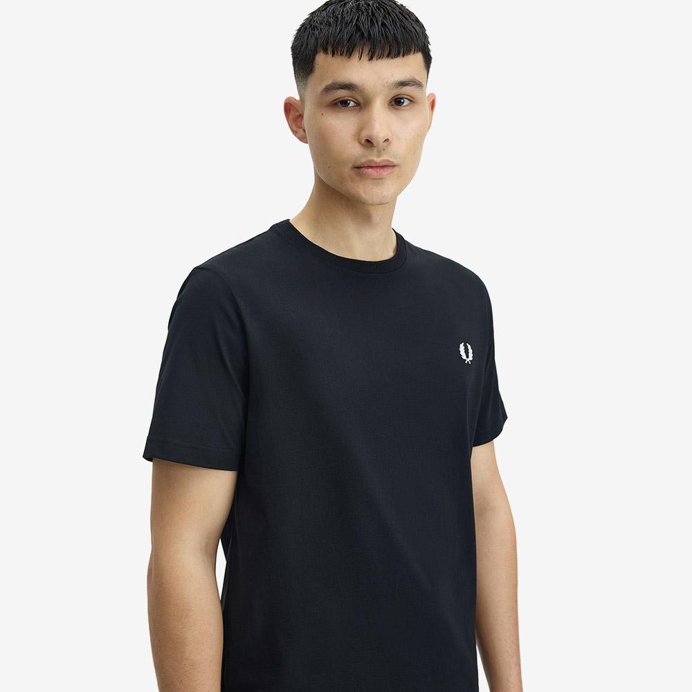 Fred Perry [Sport] Crewneck T-Shirt - Black Afpm2G91600-102