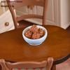 4Pcs/set 1/12 Dollhouse Miniature Chinese Dishes Food Models Dollhouse Kitchen Decoration DIY Dolls House Dining Room Ornaments