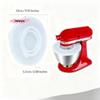 1Pc Silicone Mixer Bowl Lid Cover for 4.5-5 Quart Tilt-Head Stand Mixers - Kitchen Accessory Compatible with Most Popular Models