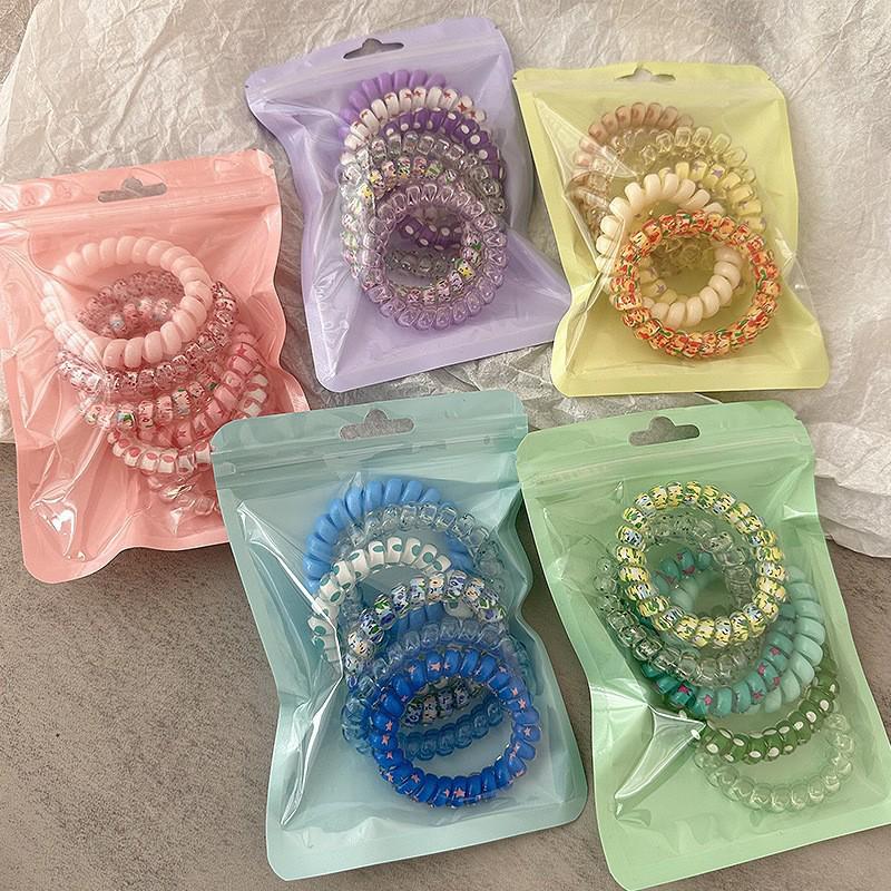 High Elasticity Colorful Hair Tie - Summer Dopamine Collection