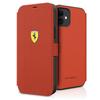 Ferrari Fespeflbkp12Sre Iphone 12 Mini 5,4 Czerwony/Red Book On Track Perforated