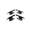 Carbon Fiber Exterior Door Handle Bowl Cover Trim For KIA Niro 2022 2023 2024