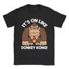 2026 New Fashion Funny Donkey Kong Video Games High Quality Soft T Shirts Mens Oneck Short Sleeve Tops  Cotton Summer TopsTops