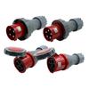 Weipu 125A 3-Pin IP67 Flush Mount Aviation Socket Connector, 380V
