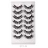 High Imitation Mink Hair False Eyelashes Thick Curled Segmented Eyelashes Simulation Of Natural Eyelashes