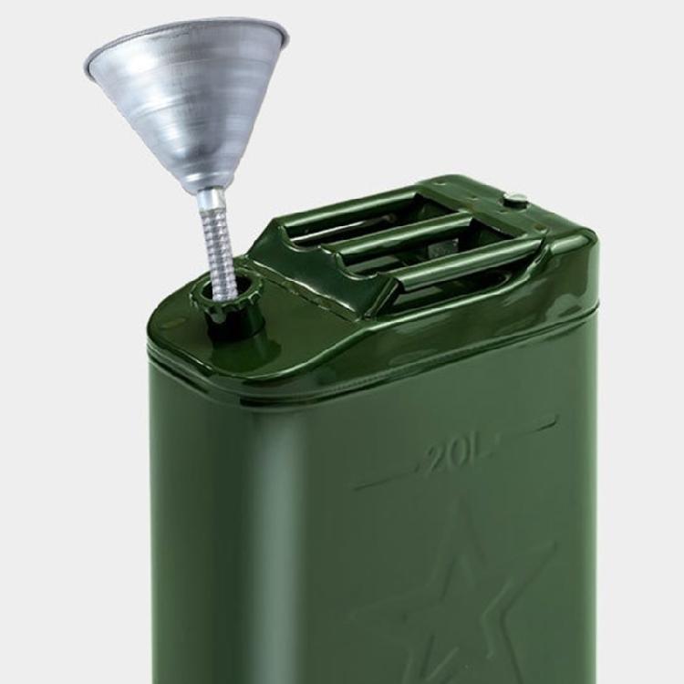 Multiple Angles Metal Funnel with Flexible Spouts & Metal Filter Vehicle Maintenance Funnel for Clean Fuels 