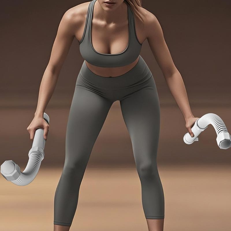 Space Saving Exercise Rope for Indoor Strength Training Arm Core Muscle Workout Homes Fitness Equipment