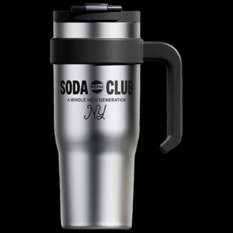 Pepsi 1200ML Insulated Tumbler with Dual Lids