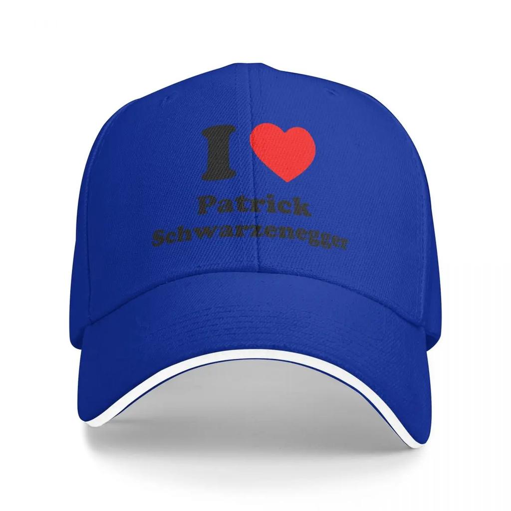 I Love Patrick Schwarzenegger Baseball Caps Outdoor Unisex Women Hats