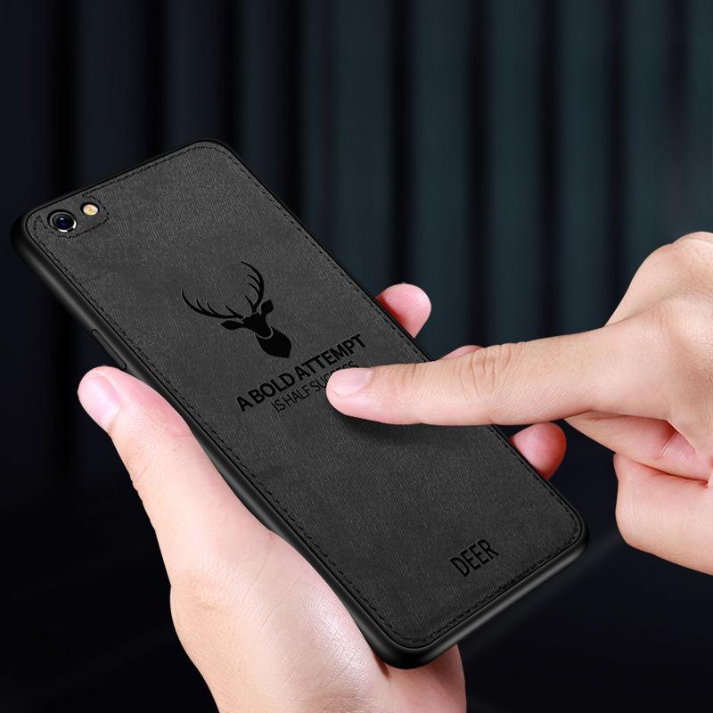 

Подходит для чехла для мобильного телефона iPhone16, тканевый узор, лось 13 Apple 14, защитный чехол, силикон 15 Promax, противоударный iPhone15