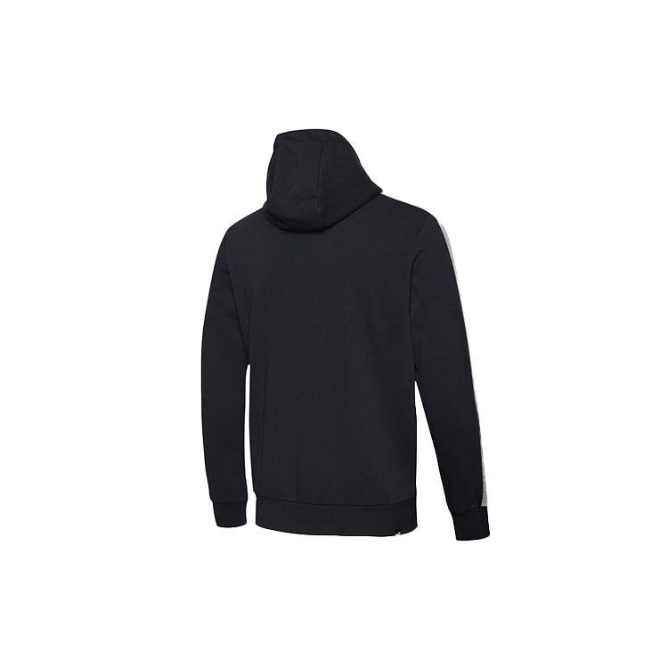 PUMA Sweatshirts Men's Black Hooded Moderate Cardigan 845162-01