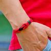 Fashion 3Pcs/Pack Men Bracelet Grade A 4mm String Braslet Creative Design For Men Casual Accessories Cord Chain Braclet Pulsera