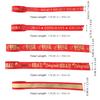 5 Rolls Graduation Decoration Ribbon 5 Yards Sturdy Washable Polyester Ribbon for School Parties Proms DIY Bows Wreaths