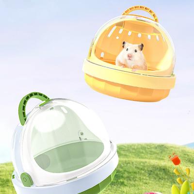 Neuer Hamsterkäfig, tragbarer Außenkorb, Honigbeutel, Wiesel, Blumenzweig, Maus, goldener Draht, Bär, Panorama-Außenbeutel, Heimtierbedarf
