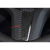 Real Carbon Fiber Steering Wheel Cover Trim For BMW 5 Series G30 2018- 1PCS