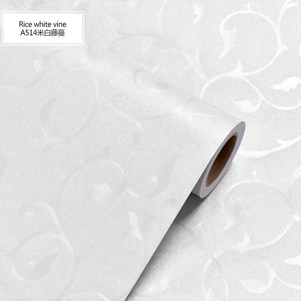 Vine Flower Pattern Self Adhesive Wallpaper Kitchen Waterproof Oil Resistant Decorative Wallpaper Self Adhesive