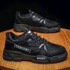 Men Tooling Shoe Fashion Outdoor Platform Boots Men's Casual Comfortable Breathable Shoes Non-slip Lace Up Shoes for Men Sneaker