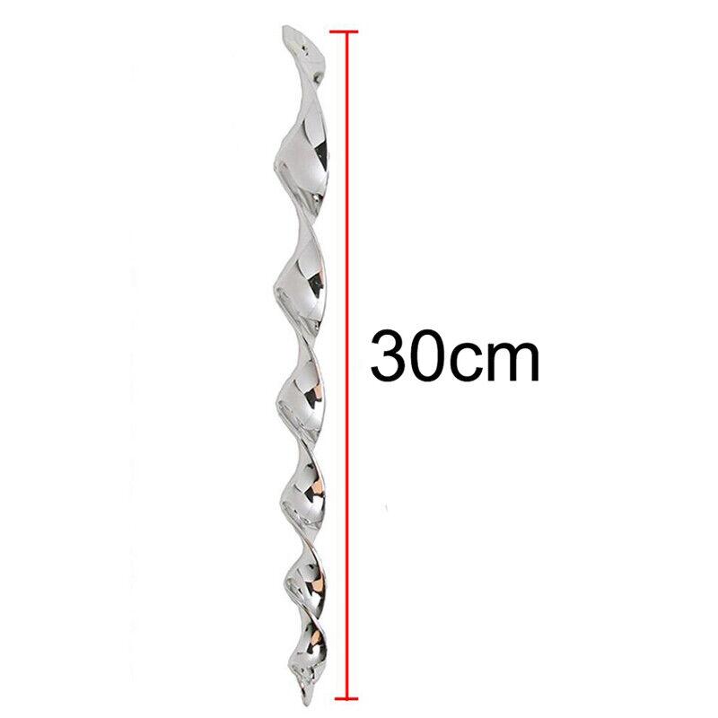 

Отпугиватель птиц на открытом воздухе, светоотражающая палка, спиральный отпугиватель птиц, сдерживающая светоотражающая палка, сельскохозяйственное украшение для отпугивания птиц 1PCS