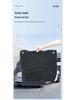 6-Seater Tesla Model Y TPE Metal Foot Mats, Full Coverage, Twill Design