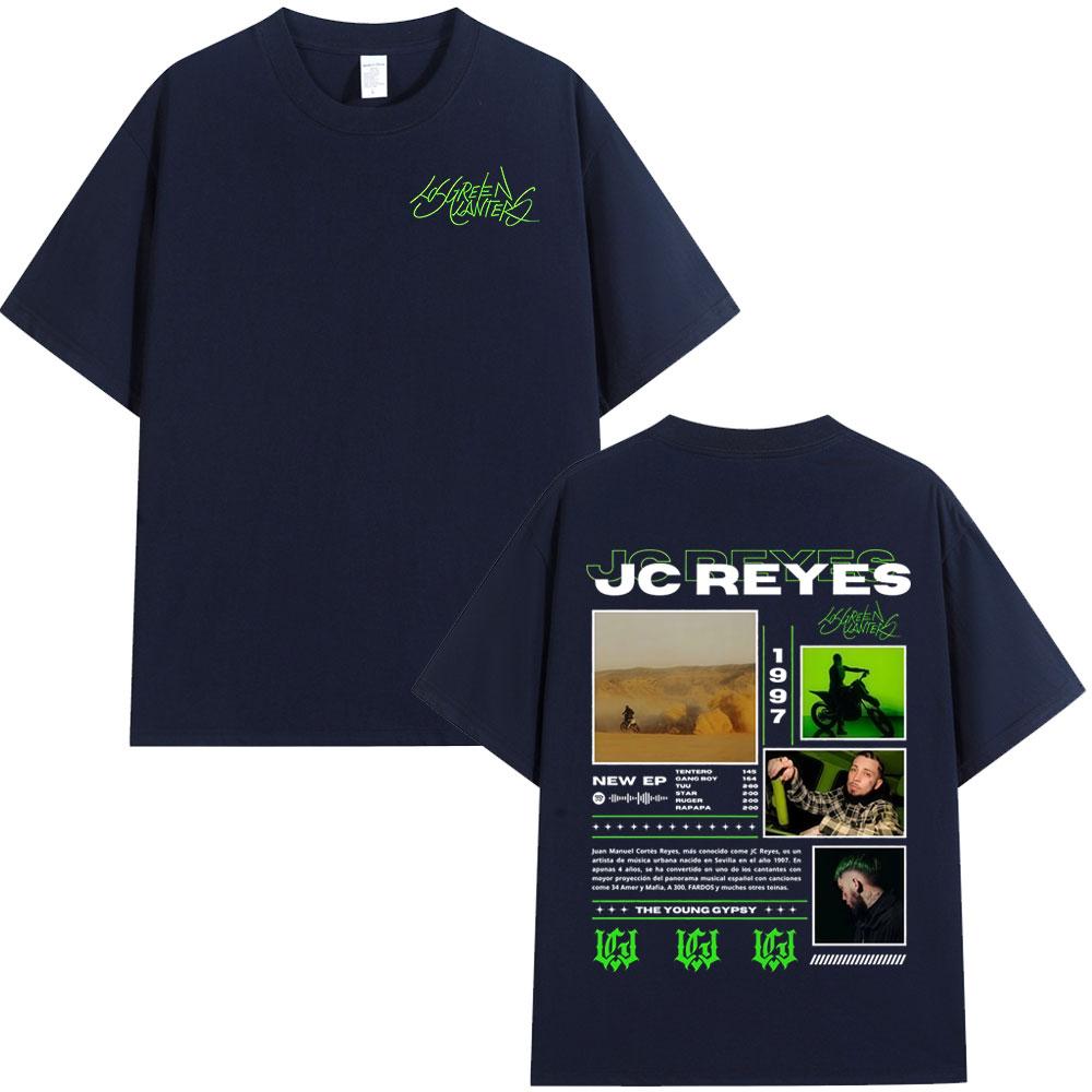 Rapper Jc Reyes 2025 Album Merch Tshirt Unisex Women Fashion Hip Hop Tshirts High Quality Cotton Short Sleeve T Shirts Streetwear