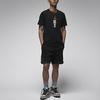 Jordan American Retro Chinese Character Logo Print Sports Training Casual Crew Neck Short Sleeve T-Shirt Men Tops Black FN3714-010