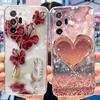 Case For Samsung Galaxy Note 20 Ultra 5G Note20 Cute Flower Cat Painted Soft Silicone TPU Cover For Samsung Note 20 20Ultra