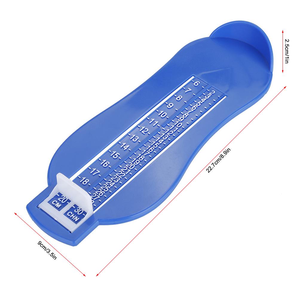 Foot Measur Length Gauge Shoes Fitting Device Accurate Measures for Kids Baby JC