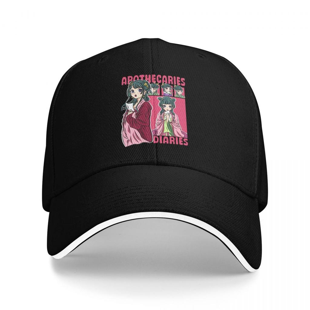 Baseball Caps The Apothecary Diaries Anime Maomao Customized Unisex Casual Summer Caps